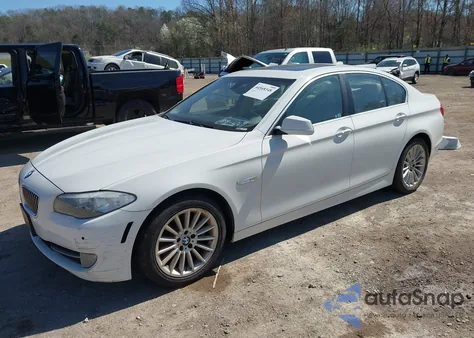 2013 BMW 535I из США, поврежденный, VIN WBAFR7C58DC824426